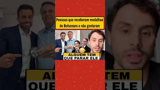 Pessoas que receberam medalhas de Bolsonaro e não gostaram