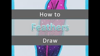 How to Draw an Easy Feather