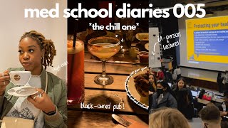 a few *chill* days in my life|med school diaries 🍻💐