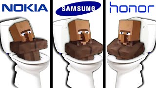 Skibidi Toilet Minecraft Villager but phone ringtones