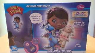 Disney Junior's Doc McStuffins Wall Friends from Target.com Opening and Review