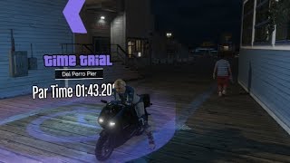 GTA 5 Online - Time Trial #1 - Del Perro Pier Easy $51k Bati 801