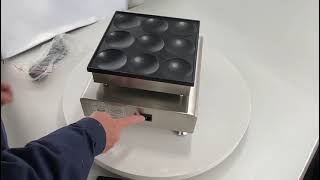 First assembly and demonstration | AP-562 ALDKitchen Pancake Maker