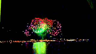 FUOCHI D'ARTIFICIO - Lago di Garda (Maderno) Estate 2014 - Finale