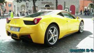 Giallo Modena Ferrari 458 Italia - nice plate - 1080p