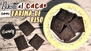 Biscotti di Riso al Cioccolato Light [SENZA BURRO]