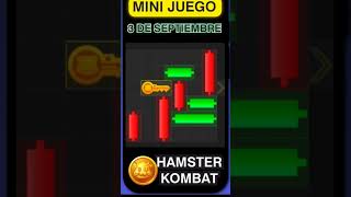 Mini juego 3 de septiembre Hamster Kombat #hamsterkombat #minigames #games #youtubeshorts #fyp