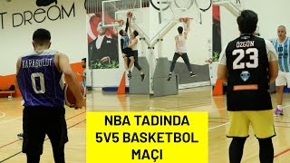 BUNUN BİR TIK ÜSTÜ NBA // TEAM BUCA - ASAF İHRACAT // 5v5 BASKETBOL MAÇI