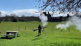 Big Sandy aka Stretch Big Gun Demo Back Fires at Caerlaverock Castle May 2023