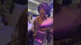 Beautiful Prophetess Olubori Present At Ooni Of Ife 50th Birthday Party