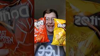 Doritos ketchup and mustard chips taste test