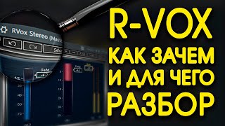 R-VOX Как, зачем, для чего? РАЗБОР? Подавление шума в Вокале