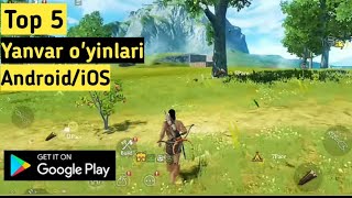 Top 5 ta yanvar oyi o'yinlari 2-qism || Mobile games Tv