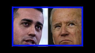 M5s e lega contro la tesi di biden. di maio