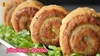 Chicken Potato Pinwheel Samosa Recipe |Ramzan special Samosa Recipe | Potato Snacks Recipe