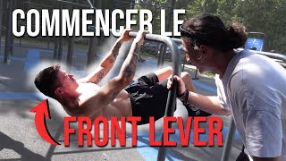 Comment DEBUTER le FRONTLEVER en Streetworkout