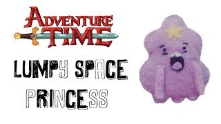 Adventure Time: How to make a Lumpy Space Princess Plushie Tutorial