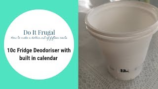 DIY Fridge Deodoriser