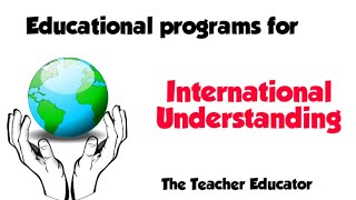 Education for International Understanding