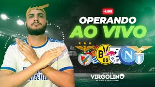 OPERANDO AO VIVO NA BET365 - TIPSTER VIRGOLINO JOGOS DE SEXTA 03/03