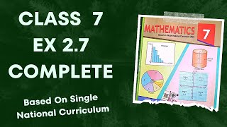 Class 7  Ex 2.7 Complete| Based on Single National Curriculum