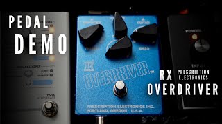 RX Overdriver (Prescription Electronics) - Pedal Demo