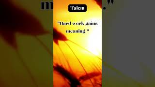 Talent | Malcom Gladwell | #inspirationalquotes #quote