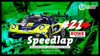 ROWE Speedlap I #21 I Porsche 911 GT3 R