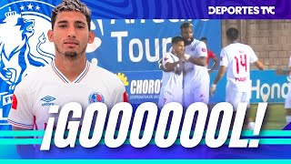 ¡Gol de José Mario Pinto! Olimpia abre el marcador en Choluteca ante Lobos UPNFM