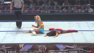 WWE Divas - Tiffany - Clothesline & Running Bulldog