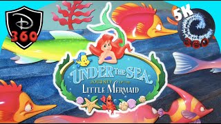 The Little Mermaid 360 FULL RIDE Disneyland California