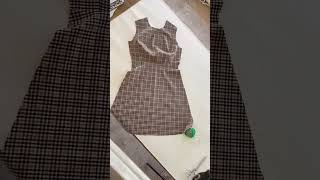 I made this preppy sleeveless dress