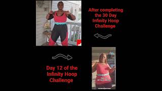 My Weight Loss Transformation with Infinity Hoop Workouts | Before & After Results #hulahoopfitness