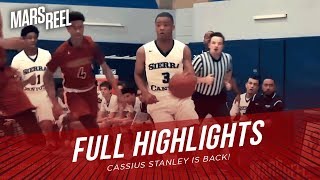 CASSIUS STANLEY IS BACK! MAKES HIS DEBUT IN SIERRA CANYON WIN! | FULL HIGHLIGHTS | Mars Reel