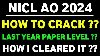 How To Crack NICL AO (Generalist) Pre Exam 2024 || NICL AO Preparation Strategy 2024 ||