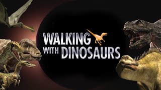 Prehistoric Planet Opening with Walking With Dinosaurs footage