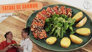 Saumon tataki pour la Saint-Valentin feat @Chocmiel