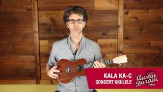 Kala KA-C Concert Ukulele Demo