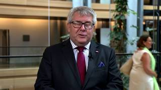 Ryszard Czarnecki o przesłuchaniu PMM w PE i głosowaniu nad dyrektywą cenzurującą Internet.