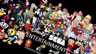 Disney/SEGA Entertainment and New Line Toon (2023-present) logo