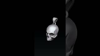 3D Print Model of Pendant "Skull"