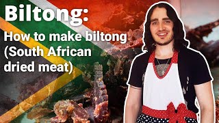 How to make biltong (South African dried meat) | Making biltong made easy | South African jerky