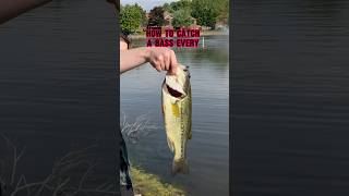 HOW TO Catch A BASS EVERY Time Fishing! 🎣🐟 #shorts #fishing