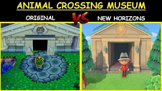 First Animal Crossing Game Museum Vs Animal Crossing New Horizons Museum