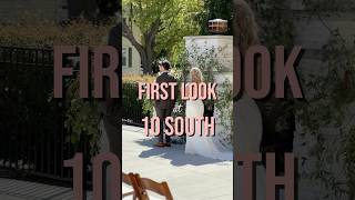 This first look at 10 South has us in our feels 💕 Share your wedding day with us - link in bio.