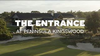 The Golf Club Entrance at Peninsula Kingswood Country Golf Club in Melbourne, Australia