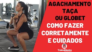 Agachamento taça (goblet): Como fazer, Dicas e Cuidados