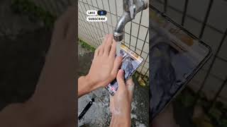 Samsung galaxy z fold 5 waterproofing test