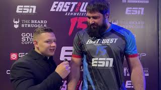 VITLAY LALETIN AFTER GEORGI DZERANOV MATCH INTERVIEW