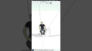 Using Path Copy in SketchUp  #sketchup #3dmodeling